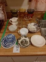 Group shot showing all 20 pieces on countertop