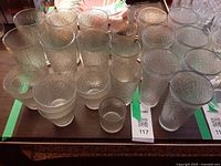 Group shot of all Finlandia tumblers on table