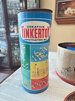 Tinkertoy cylinder front panel