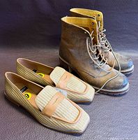 Both pairs side by side showing overall style and condition