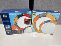 Both boxed Warren Kimble Henny & Penny sets