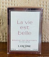 Front view of sealed perfume box showing name, edition and size