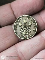 Reverse showing thrift plant and date 1937