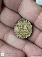 Reverse side beaver design and date 1942