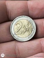 Obverse showing denomination 2 EURO