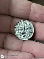 Reverse showing Sudbury mine design, denomination and date