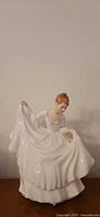 Front view of Royal Doulton Pamela figurine