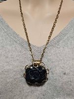 Necklace on mannequin front view