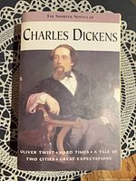 Front cover showing title, author portrait and list of included novels