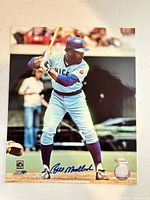 Full view of signed 8x10 photo