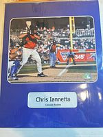 Front view of matted photo showing entire item