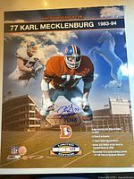 Full view of signed limited edition 16x20 Karl Mecklenburg photo