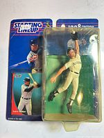 Front view of Larry Walker Starting Lineup figure in package