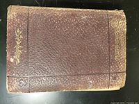 Front cover of vintage Shakespeare collected works hardcover