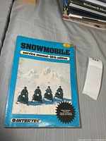 Front cover of Intertec Snowmobile Service Manual 10th Edition