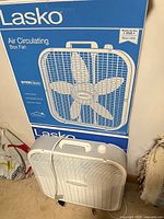 Box showing Lasko branding and product image