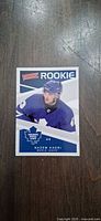 Front view of Upper Deck Victory Rookie Card featuring Nazem Kadri