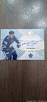 Front of Upper Deck SP Authentic Authentic Signatures Ryan Reaves autograph card