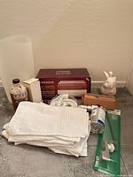 All items grouped together