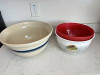 All three bowls side by side showing size and colors