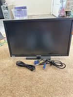 Front view of Samsung S22E450D monitor on stand