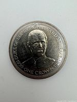 Reverse showing Prince Philip portrait and commemorative inscription