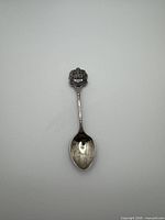 Full view of the EPNS souvenir teaspoon