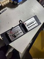 Both ChannelPlus panels mounted on rack plate