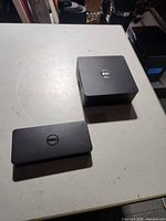 Both Dell docking stations top view