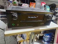 Front view showing display, knobs, buttons and overall condition