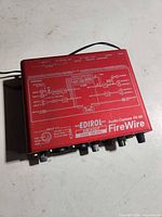 Top view of Edirol FA-66 showing schematic and model labeling