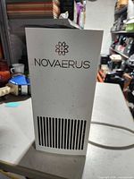 Front view showing NOVAERUS logo and intake grill