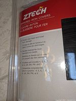 Front of retail package showing ZTech branding and feature list