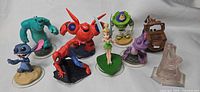 Group shot of all nine Disney Infinity items