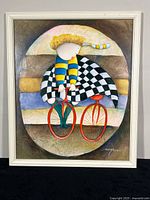 Front view of framed Joyce Roybal print