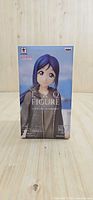 Front of boxed Banpresto EXQ Love Live Sunshine figure
