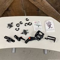 All components laid out on table