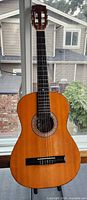 Full front view of Bravo BC-20 3/4 classical guitar