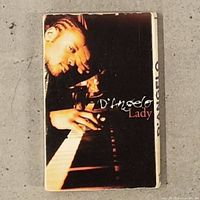 Front of D'Angelo "Lady" cassette single sleeve