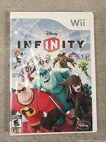 Front of Disney Infinity Wii game case