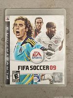 Front of FIFA Soccer 09 PS3 case
