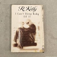 Front of cassette sleeve showing artist and title