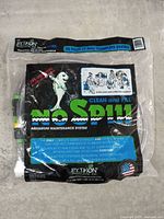 Front view of sealed Python No Spill Clean and Fill 25-foot system bag showing branding and product information