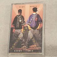 Front cover of cassette in case
