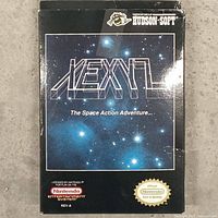 front of Xexyz NES box