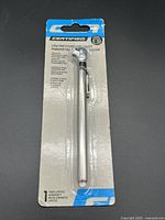 Front view of packaged Certified low pressure tire gauge