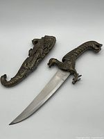 Dagger and sheath overall view