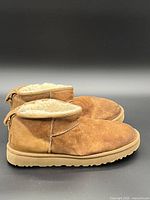 Side profile of both boots