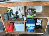 Overview of all items on shelf