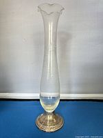 Full view of vase standing upright